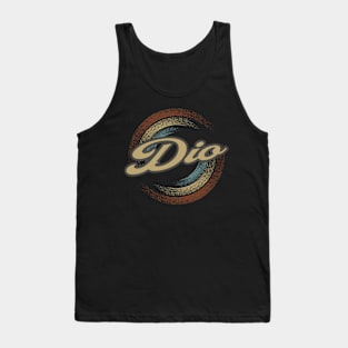 Dio Circular Fade Tank Top